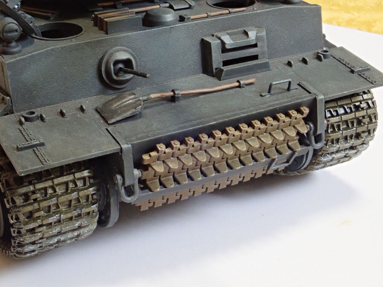 ◉タイガー1 初期型(TAMIYA 1/35 MM56/MT26)1990年代に製作し ◉タイガー1 初期型(TAMIYA 1/35 MM56/MT26)1990年代に製作し