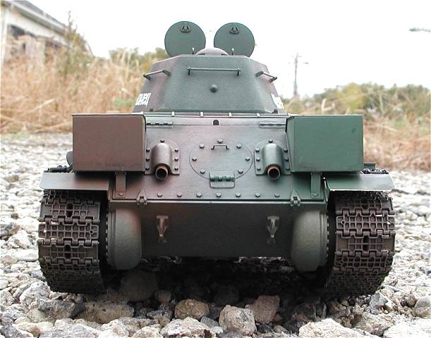 ◉T34/76 1943年型（TRUMPETER 1/16）2004年11月完成 : T.M.のプラモMUSEUM