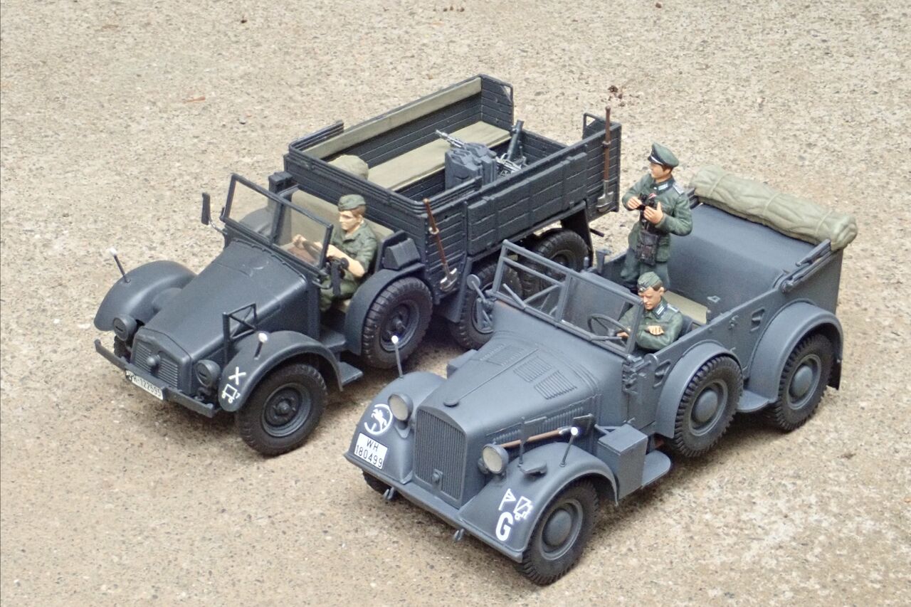 ◉ホルヒKfz.15 （TAMIYA/ITALAEREI 1/35） 2024年4月30日完成・5月8日