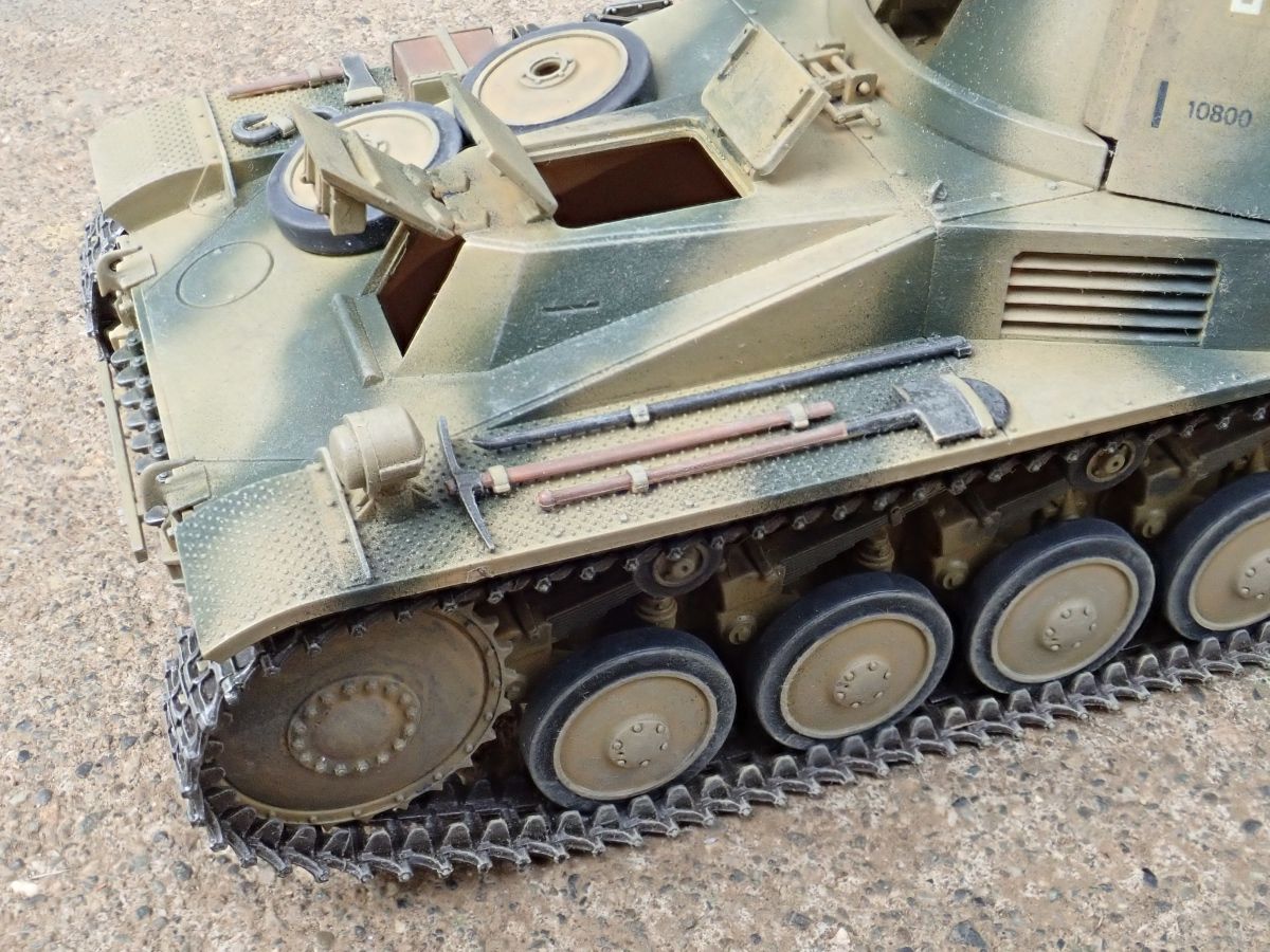 ◉ヴェスペ 105mm自走榴弾砲（TAMIYA 1/35 MM200）1996年完成 : T.M.の