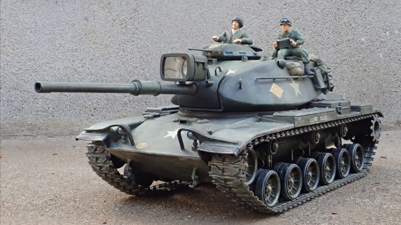 ◉M60A1シャイアン（TAMIYA 1/35 MT28）1973年以前に製作・2024