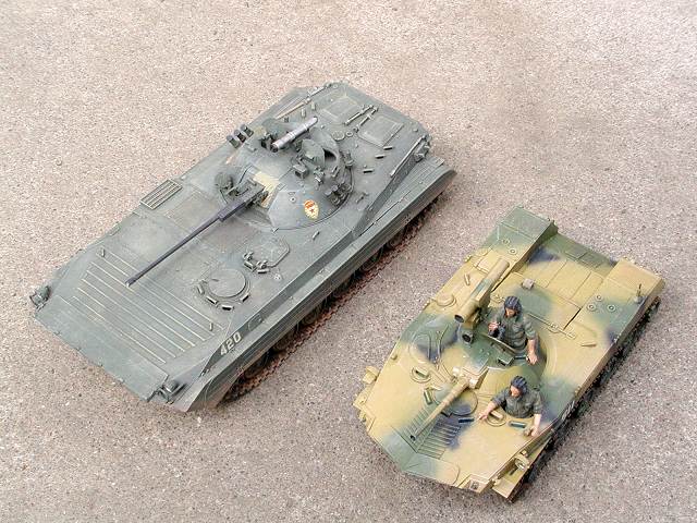 ◉BMD-1P 空挺戦闘車（SKIF 1/35）2005年3月完成 : T.M.のプラモMUSEUM
