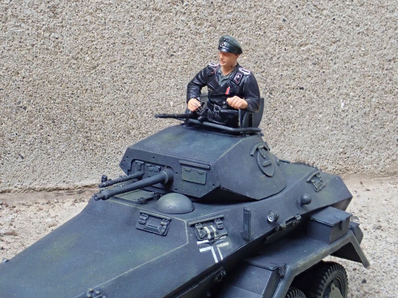 ◉sd.kfz.231 6輪装甲車（HISTORIC 1/35）2000年11月完成 2026年7月