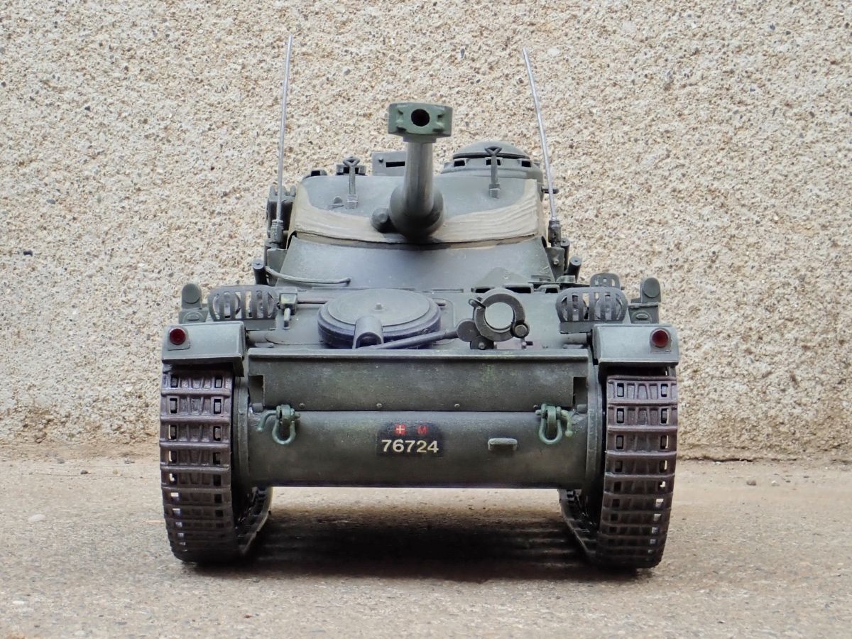 ◉AMX13 75 ロケットランチャー（GUNZE/HELLER 1/35）1980年代に