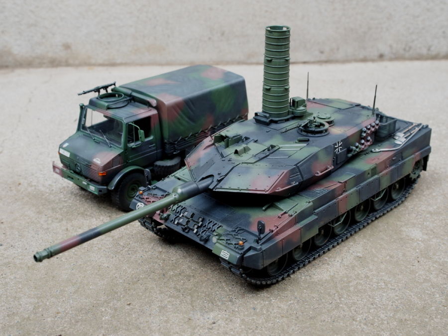 ◉レオパルト 2A5 KWS （ITALERI 1⁄35 NO365 : T.M.のプラモMUSEUM