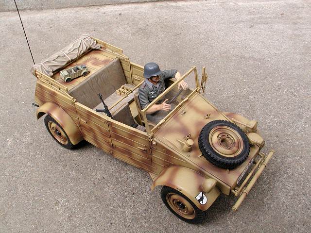 ◉キューベルワーゲン82型 RC（TAMIYA 1/16）2005年1月完成 : T.M.の