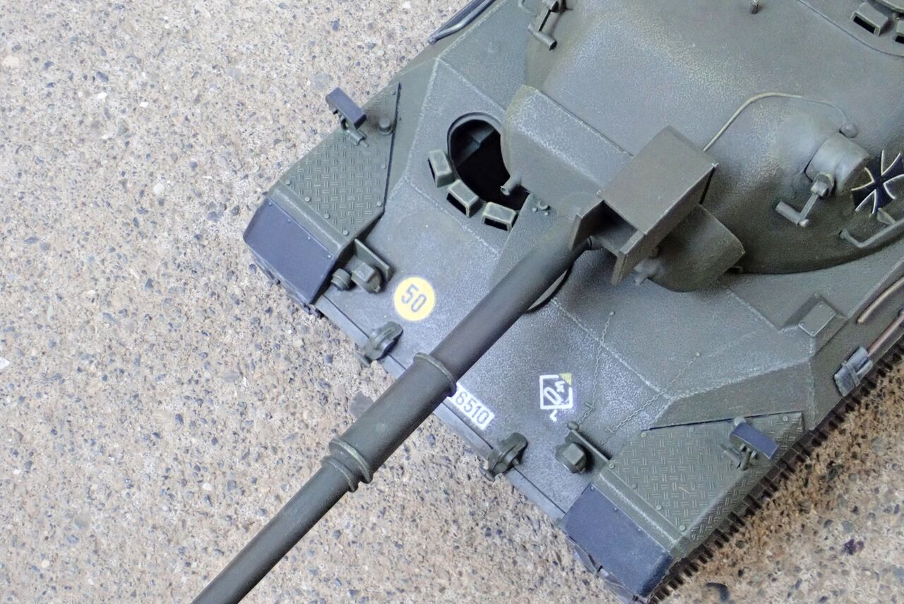 ◉レオパルト1(TAMIYA 1/35 MM64/MT25)1999年以前に製作し ◉レオパルト1(TAMIYA 1/35 MM64/MT25)1999年以前に製作し