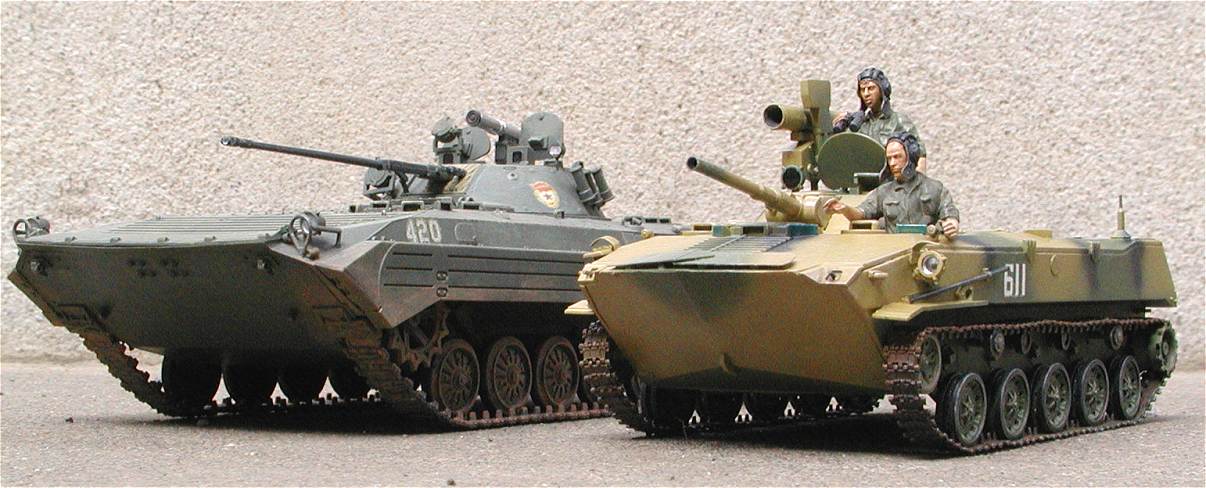 ◉BMD-1P 空挺戦闘車（SKIF 1/35）2005年3月完成 : T.M.のプラモMUSEUM