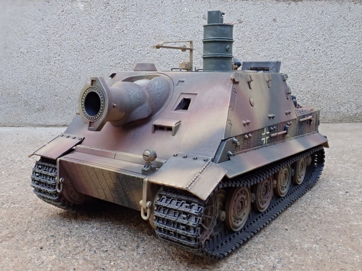 タミヤ 1/48 ミリタリーミニチュアシリーズ ドイツ 38cm突撃臼砲