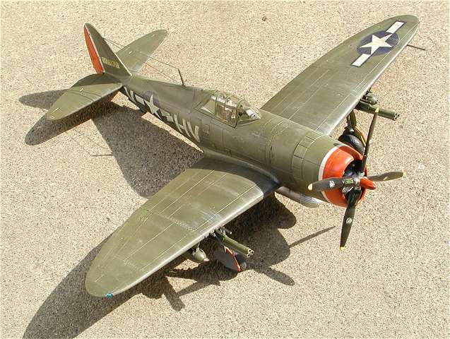 ◉P47サンダーボルト レイザーバック（MONOGRAM 1/48）2005年6月完成