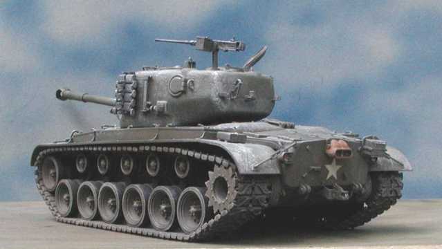 ◉M26パーシング（TAMIYA 1/35 MM254）2002年9月完成 &DRAGON