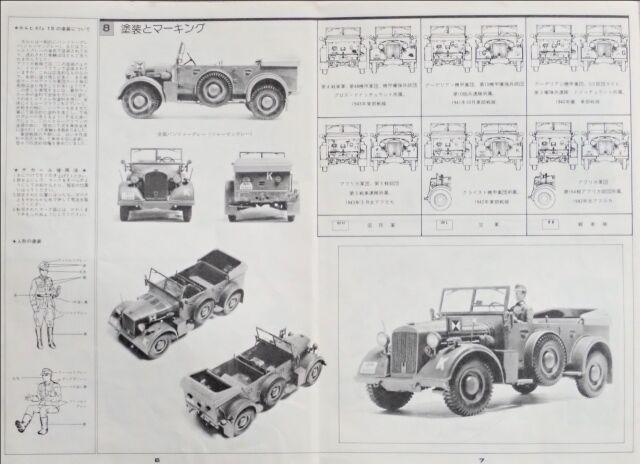 ◉ホルヒKfz.15（ITALERI 1/35） 1970年代後半に製作 : T.M.のプラモMUSEUM