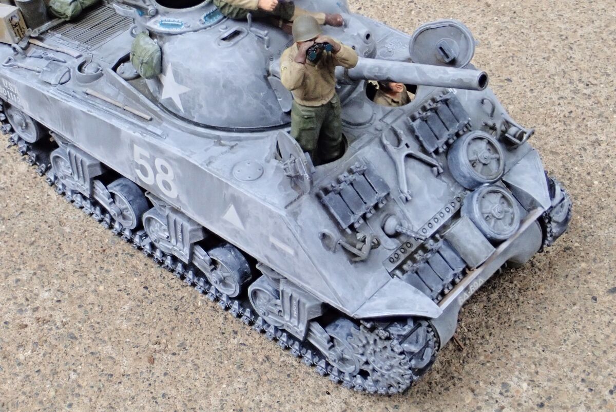 ◉M4A3シャーマン 105mm 榴弾砲搭載型（TAMIYA 1/35 MM251）2021
