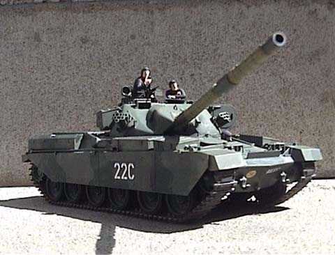 ◉チーフテンマーク5(TAMIYA 1/35 MM68)1980年ごろに製作 ◉チーフテンマーク5(TAMIYA 1/35 MM68)1980年ごろに製作