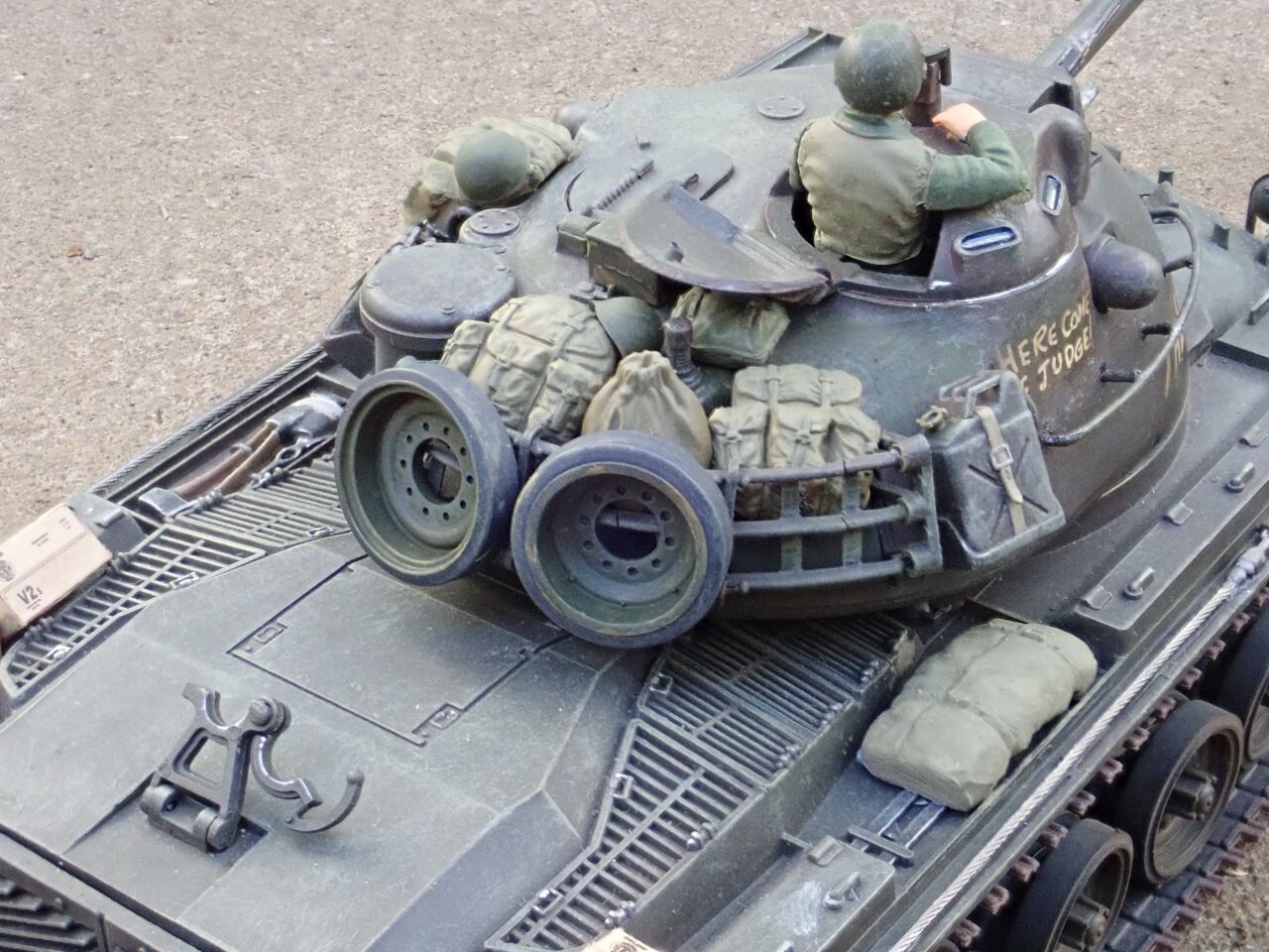 映画仕様 M48A5 パットン 製作・完成 | 社会人帰宅部のブログ
