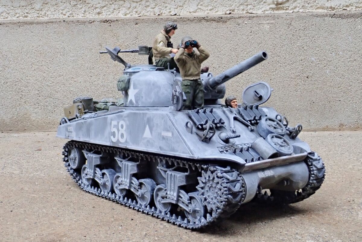 ◉M4A3シャーマン 105mm 榴弾砲搭載型（TAMIYA 1/35 MM251）2021年10月