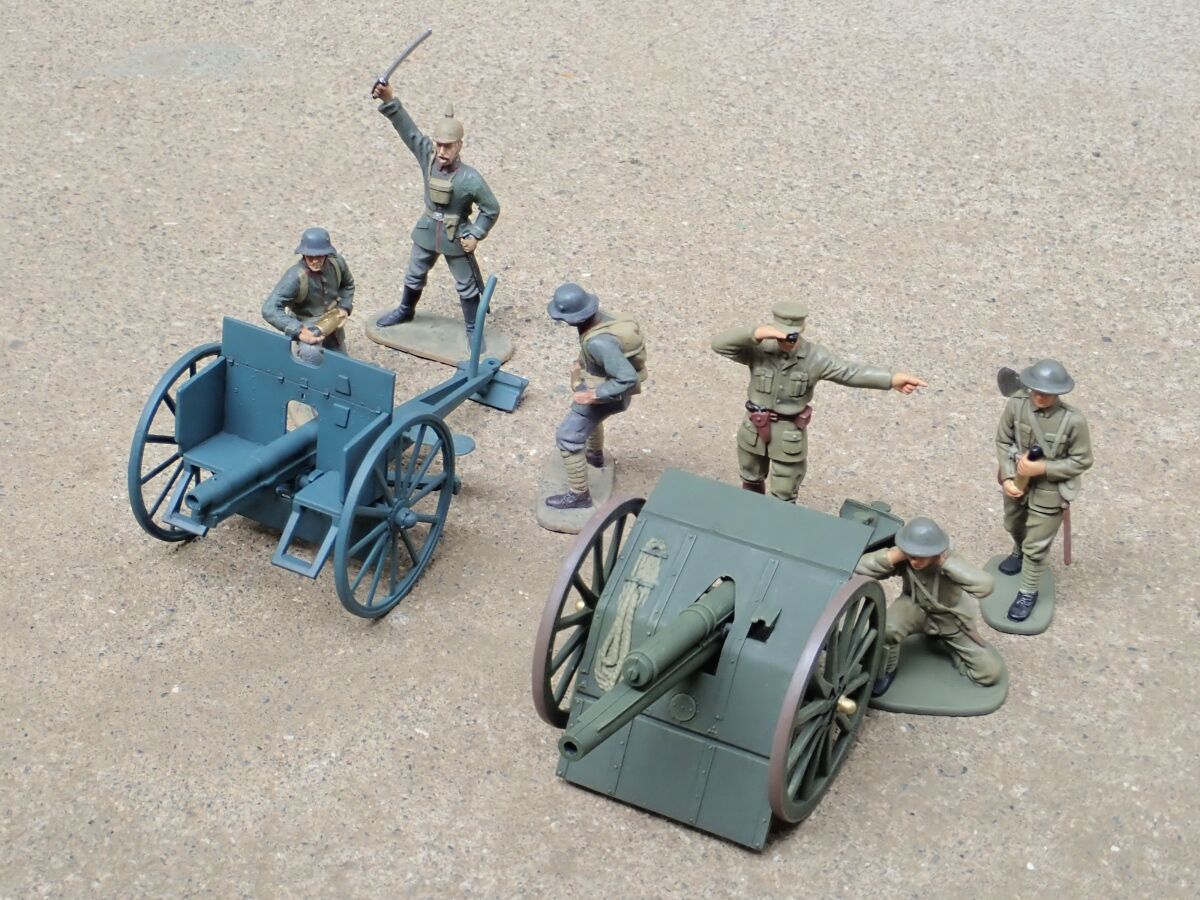 ◉ドイツWW1砲兵&76mm野砲(EMHAR 1/35)2006年2月完成 : T.M.の ◉ドイツWW1砲兵&76mm野砲(EMHAR 1/35)2006年2月完成 : T.M.の