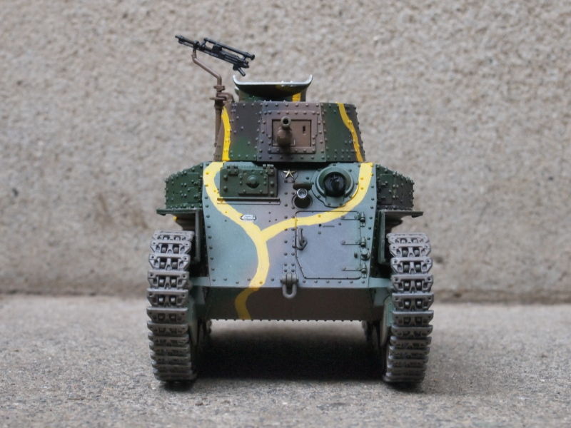 アーマーモデリング付録 八九式中戦車乙型　本誌、ディテールアップパーツ付き ◉八九式中戦車乙型（FINEMOLDS 1/35）2010年12月完成 : T.M.の