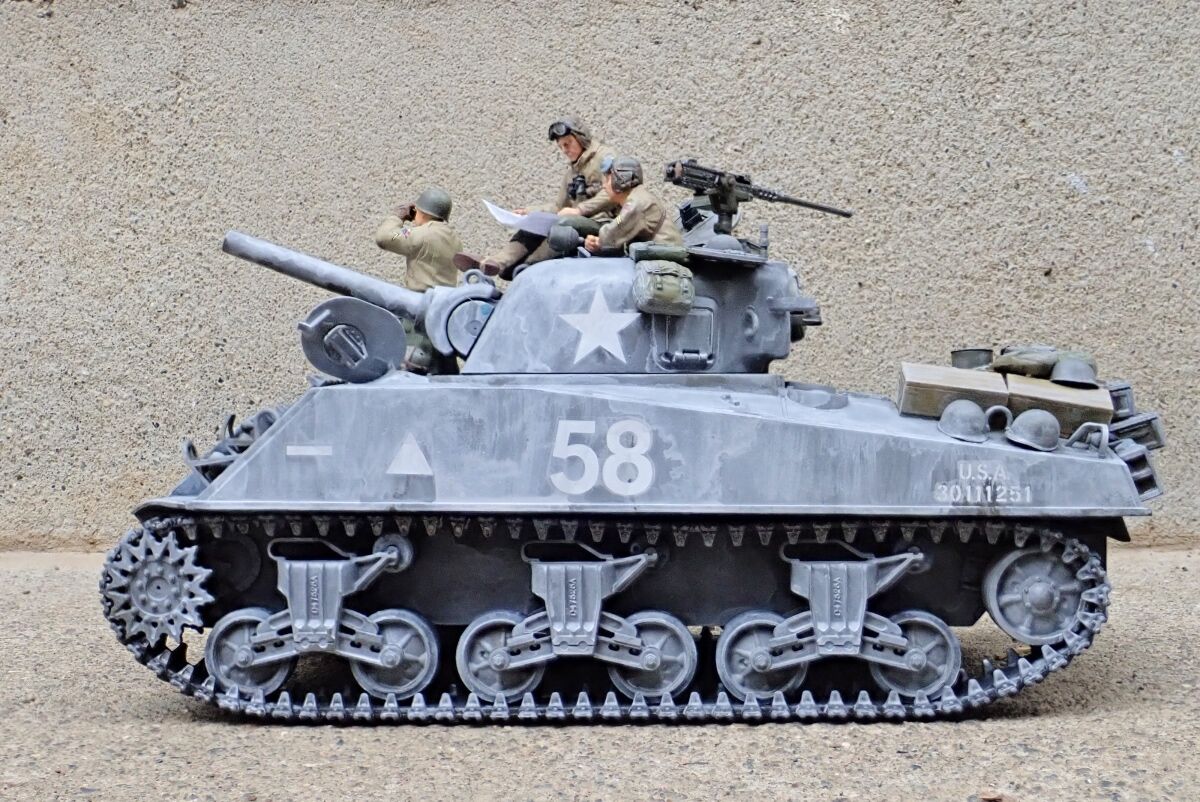 ◉M4A3シャーマン 105mm 榴弾砲搭載型（TAMIYA 1/35 MM251）2021
