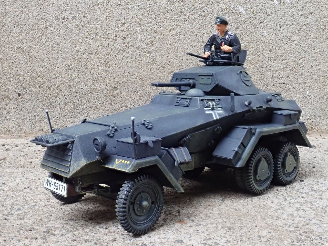 ◉sd.kfz.231 6輪装甲車（HISTORIC 1/35）2000年11月完成 2026年7月