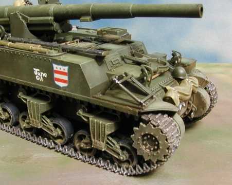アカデミー 1/35 M-12 155mm 他　計４個セット ◉M12 155mm自走砲（ACADEMY 1/35 ）2002年2月完成 : T.M.の