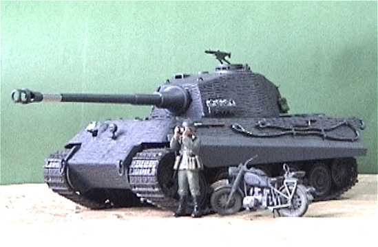 ◉キングタイガー（TAMIYA 1/35 MM57）1980年代に製作&レストア : T.M.