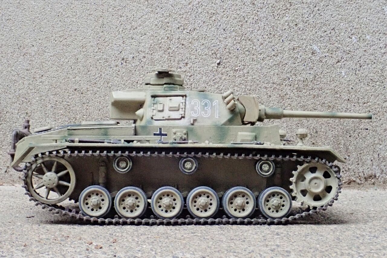 ◉3号戦車M型（TAMIYA 1/35 MM11） 52年後の新作紹介（1971年に製作し