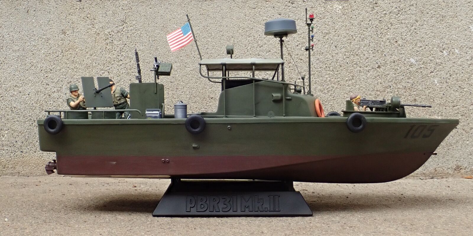 ◉アメリカ海軍 PBR31 Mk.2 ピバー（TAMIYA 1/35 MM150） 1990