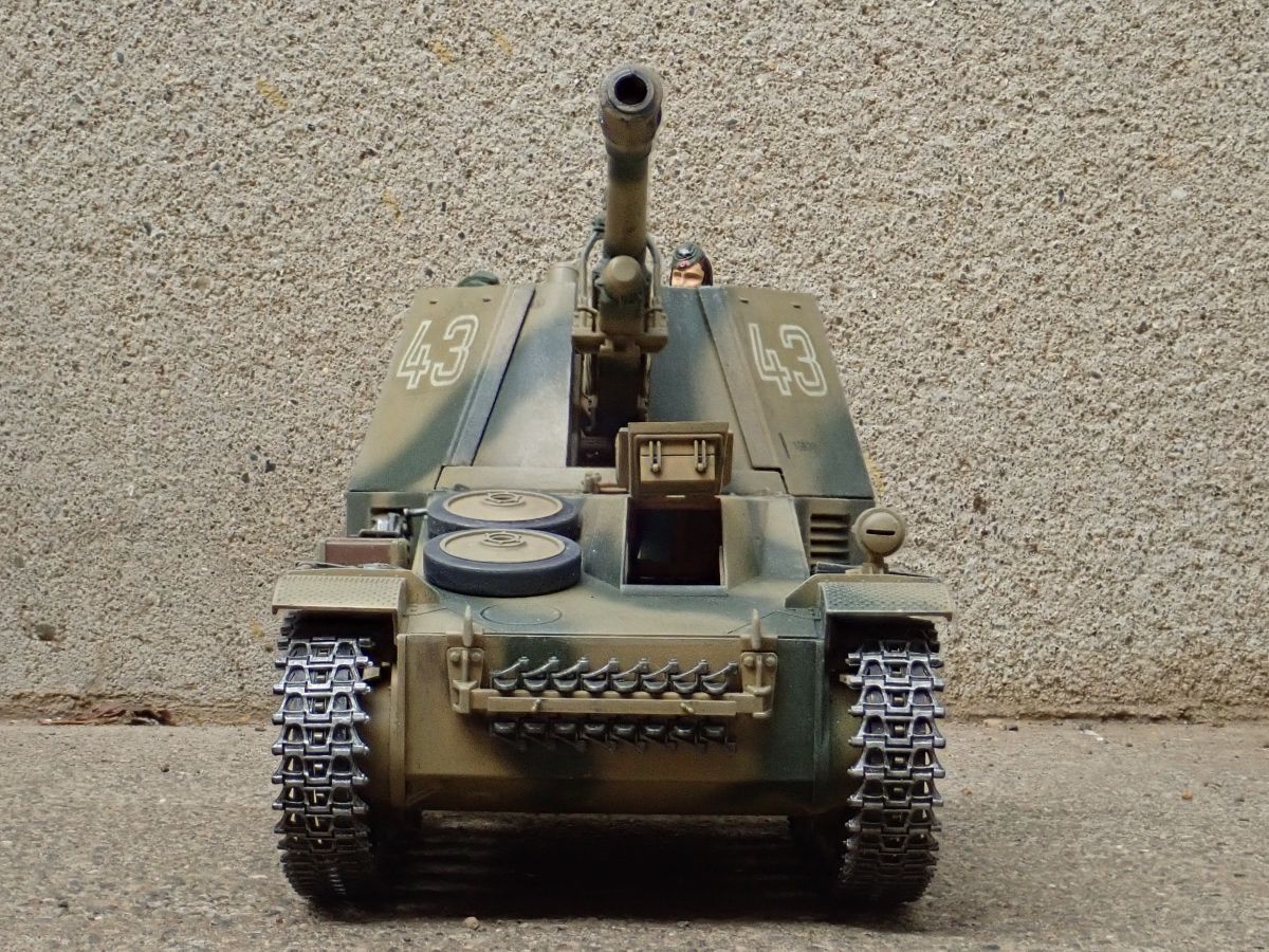 ◉ヴェスペ 105mm自走榴弾砲（TAMIYA 1/35 MM200）1996年完成 : T.M.の