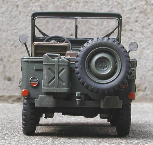 ◉三菱ジープCJ3B-J4A（OKUNO&TAMIYA 1/35）2004年7月完成 : T.M.の