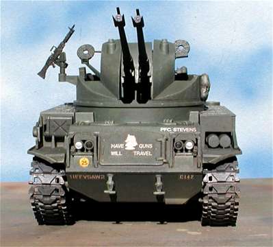 ◉M42ダスター（TAMIYA 1/35 MM161/MT27）～1992年ごろ製作