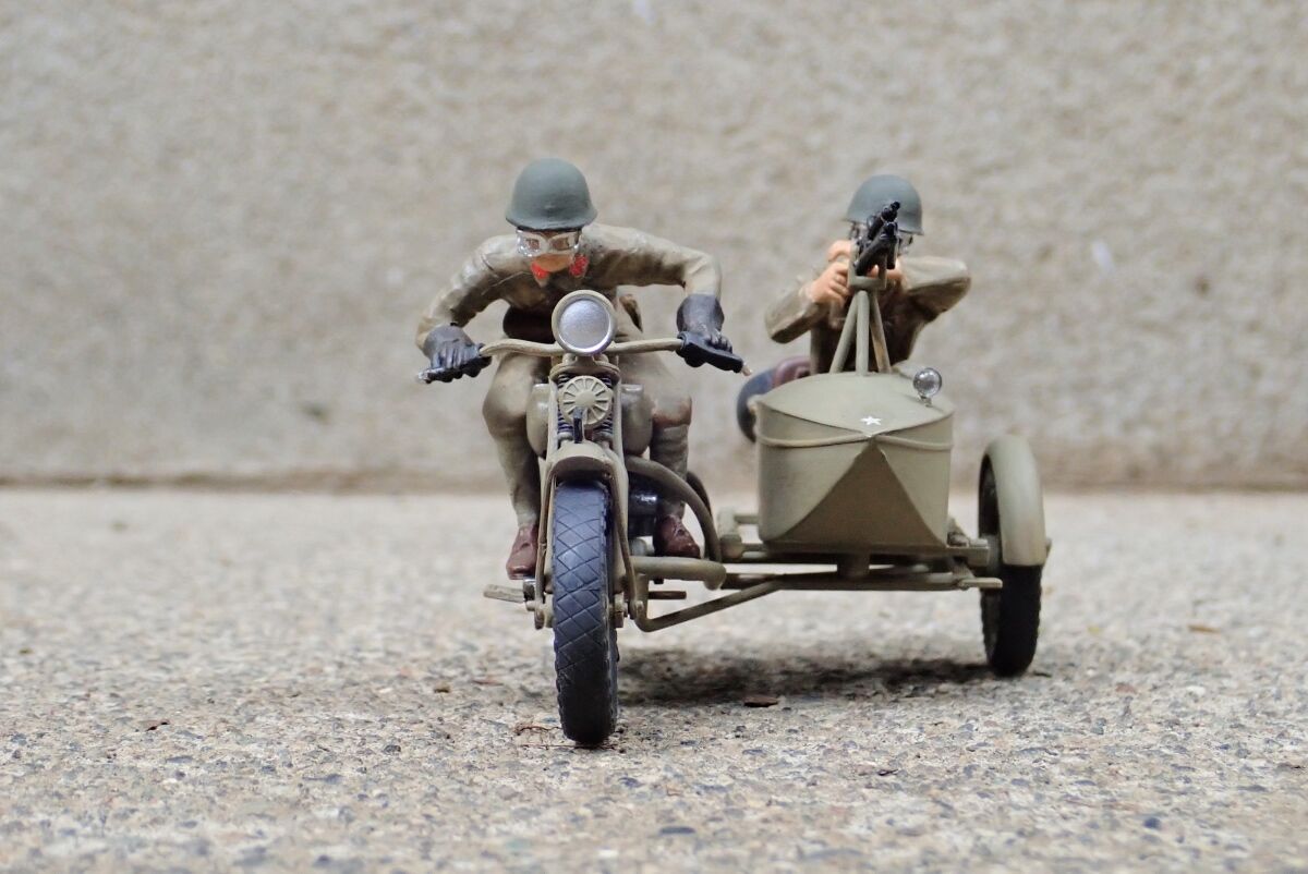 ◉九七式側車付自動二輪車 陸王（PIT-ROAD 1/35）2022年6月完成 : T.M.