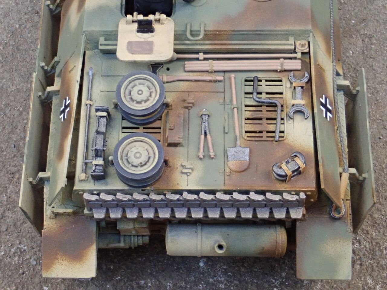 ◉4号駆逐戦車L/48 （NICHIMO 1/35）1974年以前製作・2024年1月