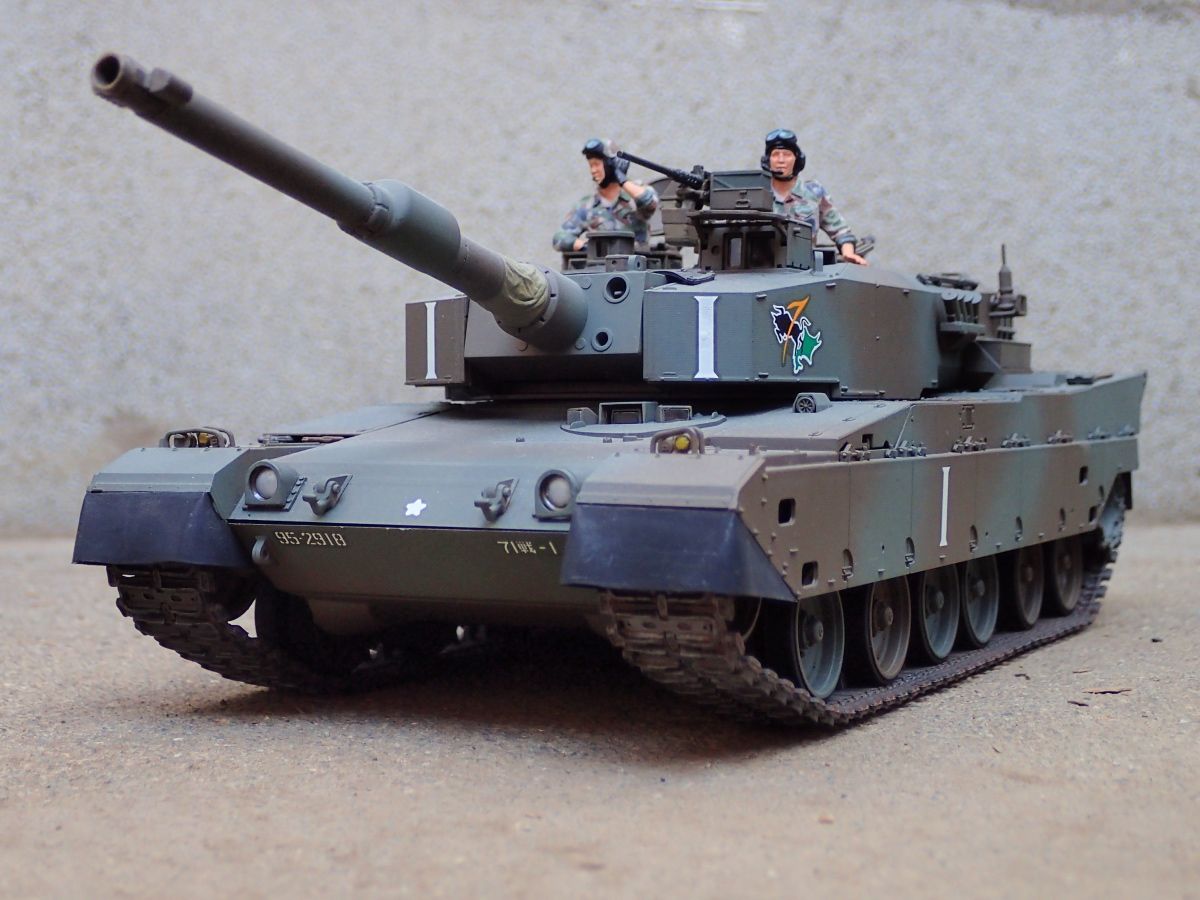 ◉90式戦車(TAMIYA 1/35 MM208)1996年製作 : T.M.のプラモMUSEUM ◉90式戦車(TAMIYA 1/35 MM208)1996年製作 : T.M.のプラモMUSEUM