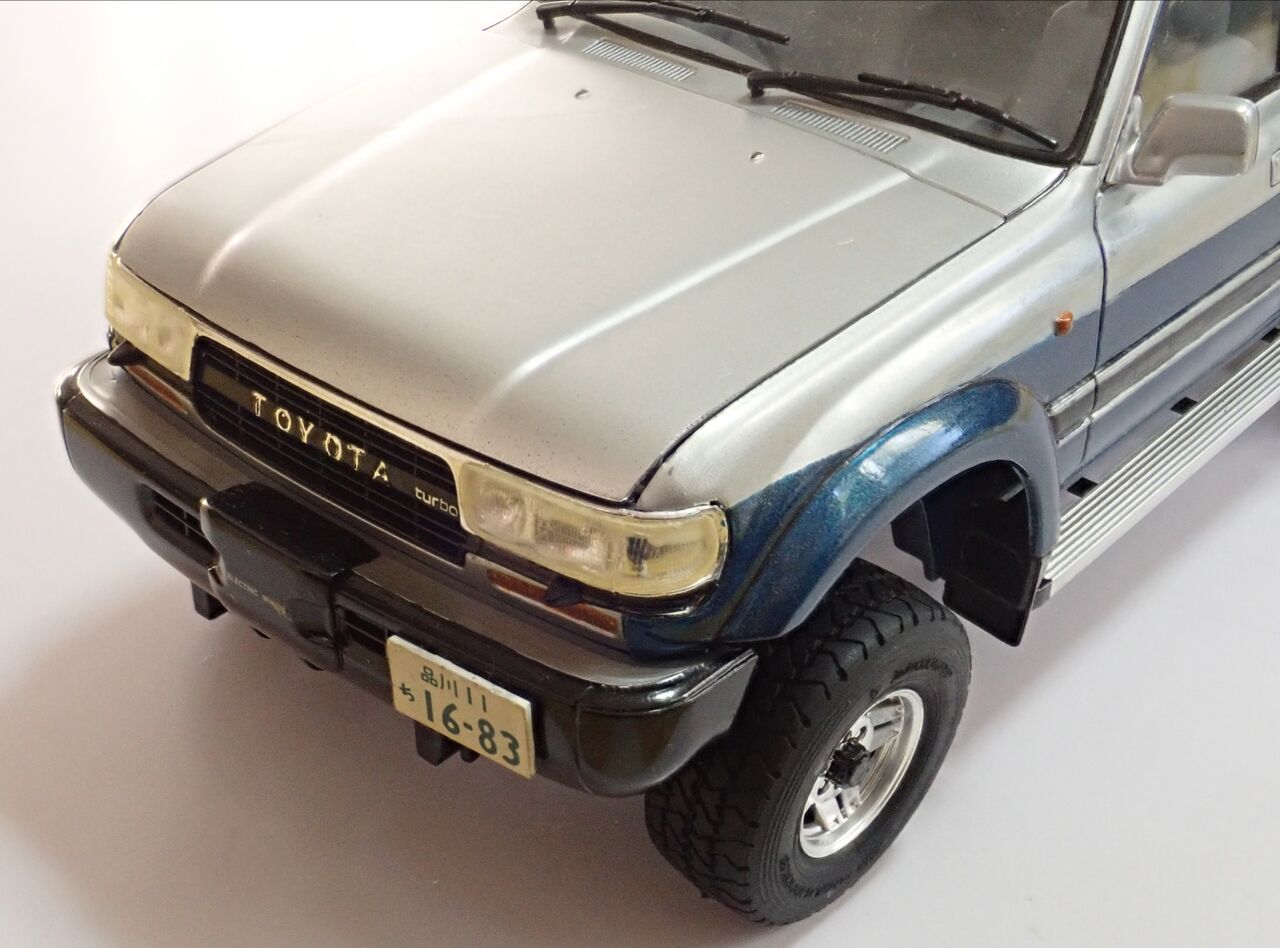 ◉ランドクルーザー 80 VX Limited（TAMIYA 1/24） 1990年代初めに製作