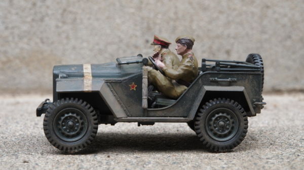 ◉GAZ67B(TAMIYA 1/35 MM21)1973年製作 : T.M.のプラモMUSEUM ◉GAZ67B(TAMIYA 1/35 MM21)1973年製作 : T.M.のプラモMUSEUM