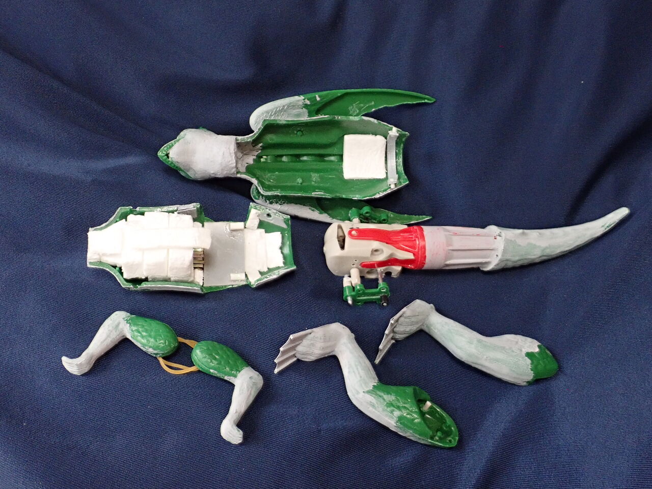 ガッパ 当時物 ▶︎水中ギヤボックスセットで泳ぐ大巨獣ガッパ（NITTO 縮尺不明改造