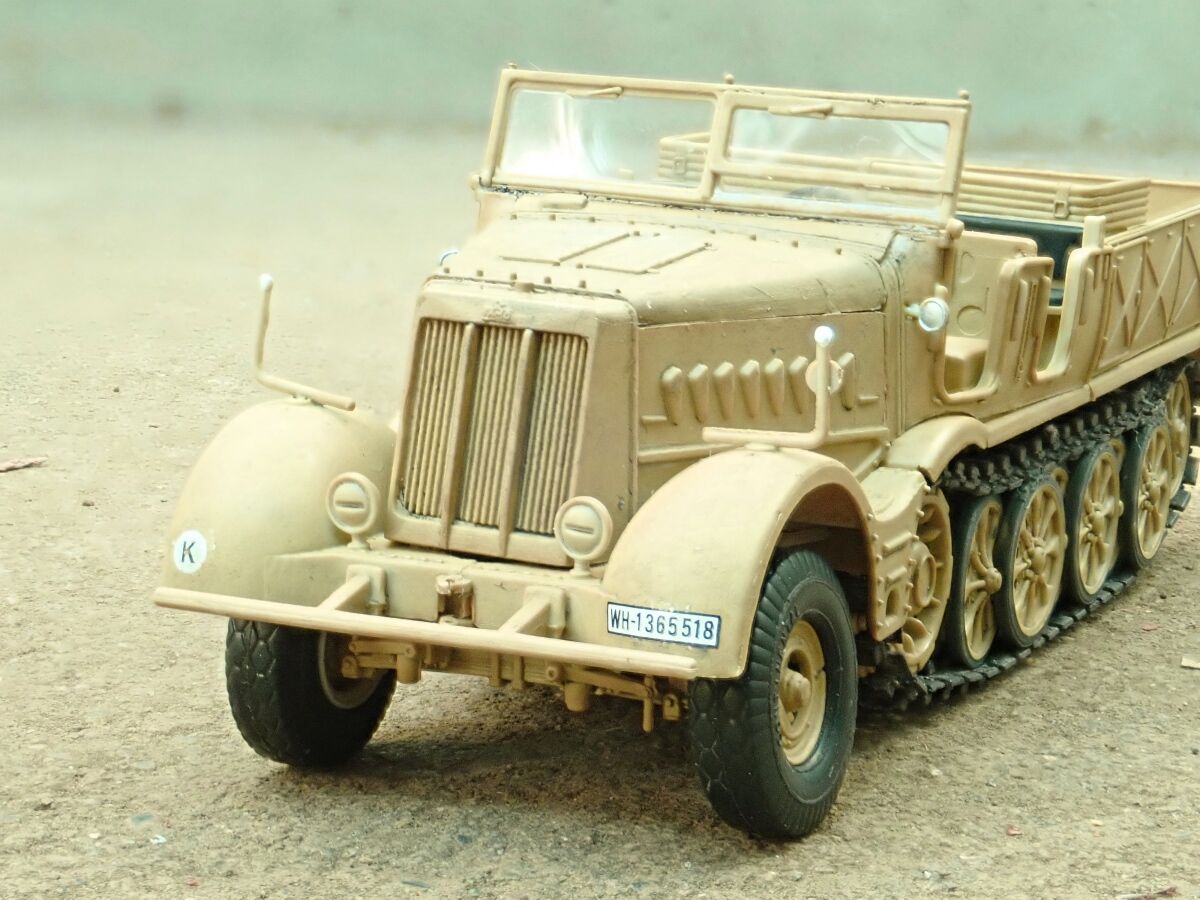 ◉18トンハーフトラック＆トレーラー(TRUMPETER 1/72) 2020年1月完成
