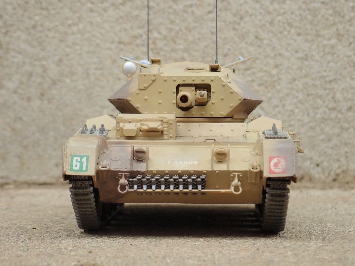 ◉クルセイダーMk.3（ITALERI 1/35）1976年ごろに製作＆レストア
