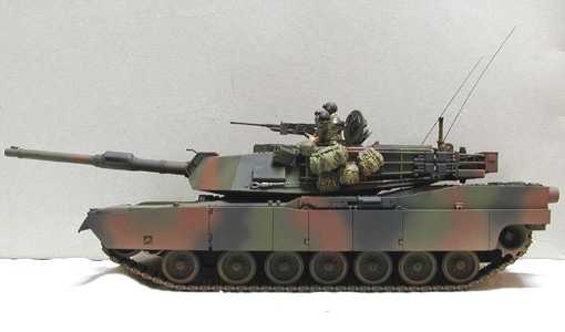 ◉M1A1 ビッグガンエイブラムス（TAMIYA 1/35 MM156）2001年5月