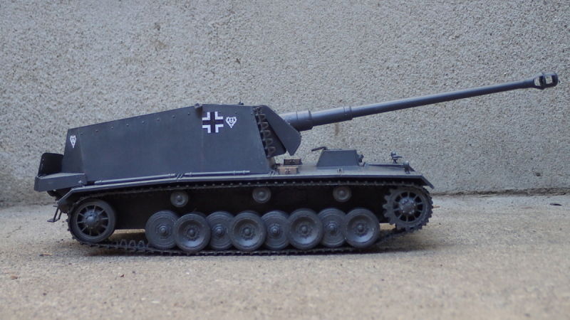 ◉シュタール・エミール 12.8cmPaK40搭載装甲自走砲（TRUMPETER