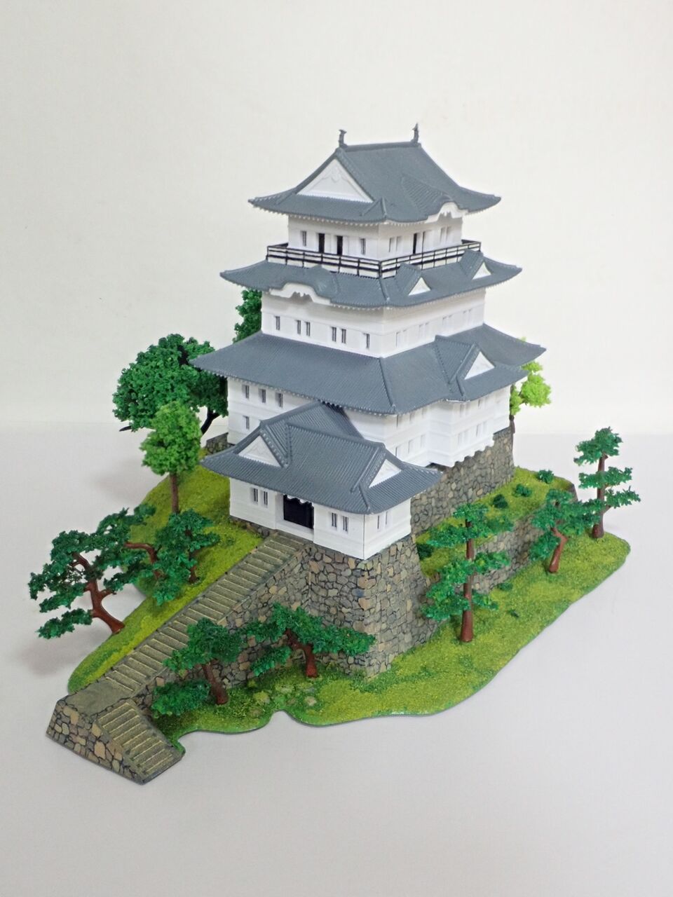 ◉小田原城（ DOYUSHA 1/350） 2024年4月に54年ぶりに製作して完成