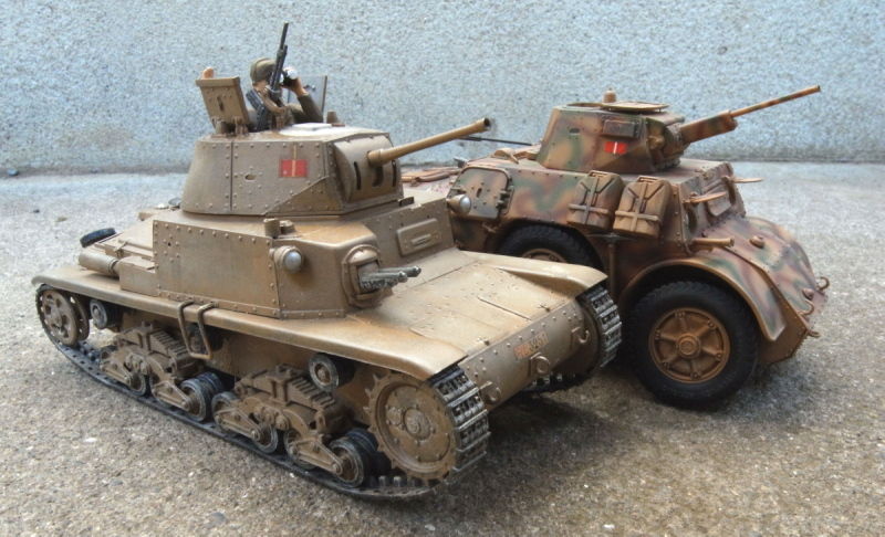 ◉M13/40カーロアルマート（TAMIYA 1/35 MM34）1974年製作