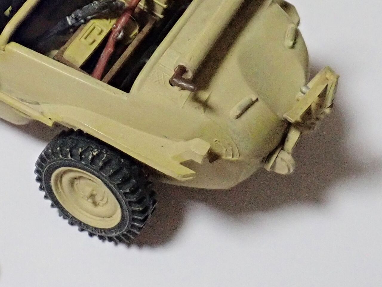 ▶︎シュビムワーゲン（TAMIYA 1/35 MM3）のレストア進行中 : T.M.の