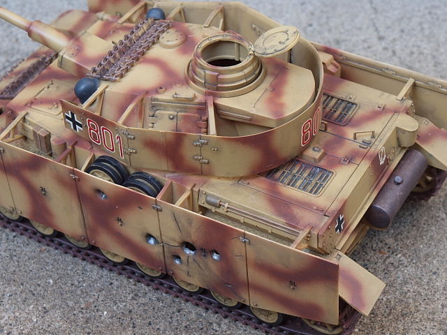 ◉4号戦車(MONOGRAM 1/32）2009年11月完成 : T.M.のプラモMUSEUM
