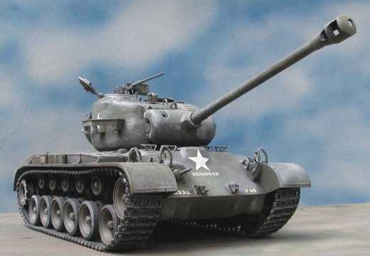 ◉M26パーシング（TAMIYA 1/35 MM254）2002年9月完成 &DRAGON