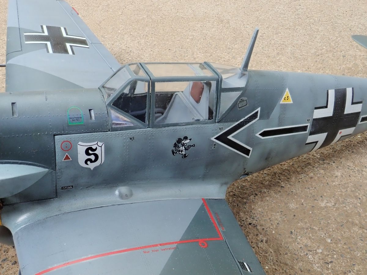 ◉メッサーシュミット Bf109E（HASEGAWA 1/32）2019年1月完成