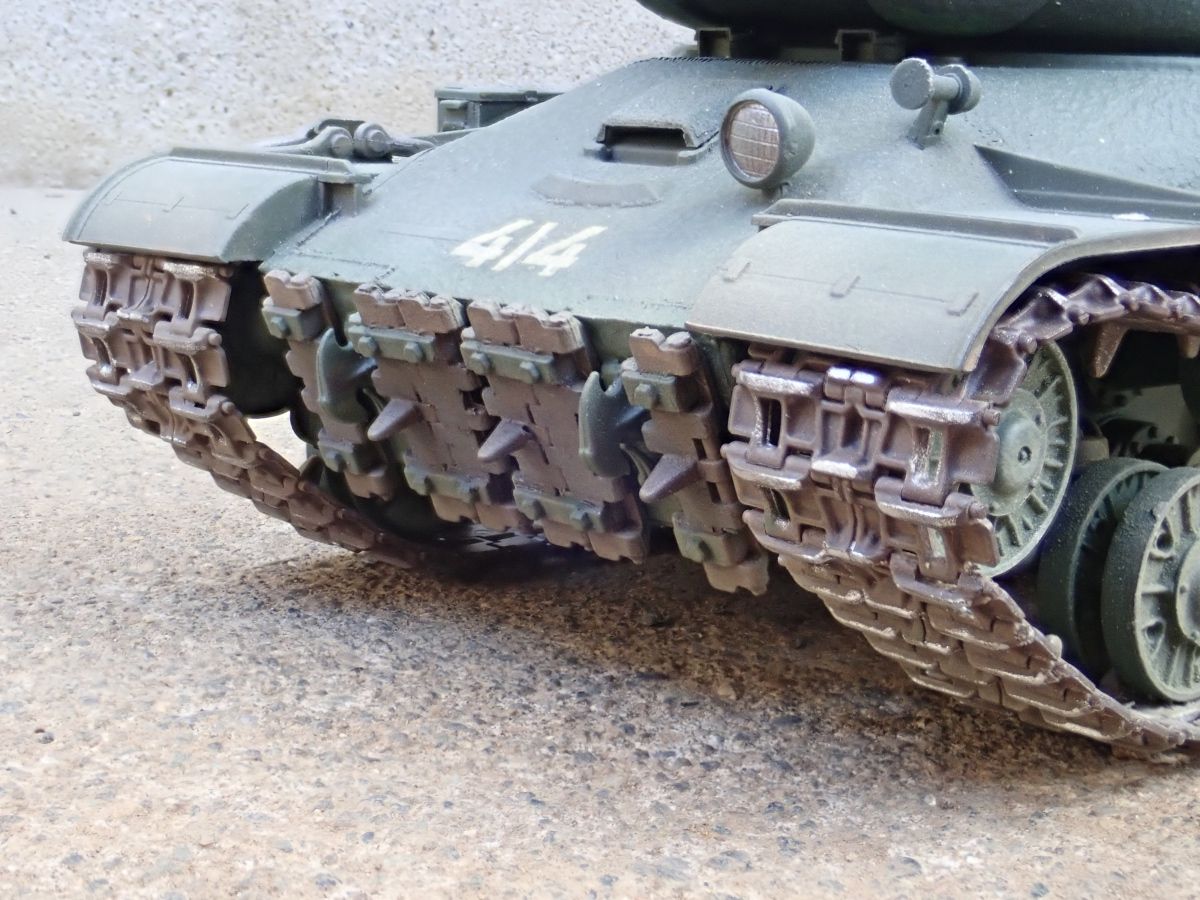 ◉JS2m（DRAGON 1/35）1990年代末に製作＆レストア : T.M.の