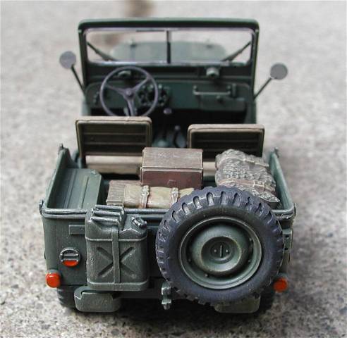◉三菱ジープCJ3B-J4A（OKUNO&TAMIYA 1/35）2004年7月完成 : T.M.の