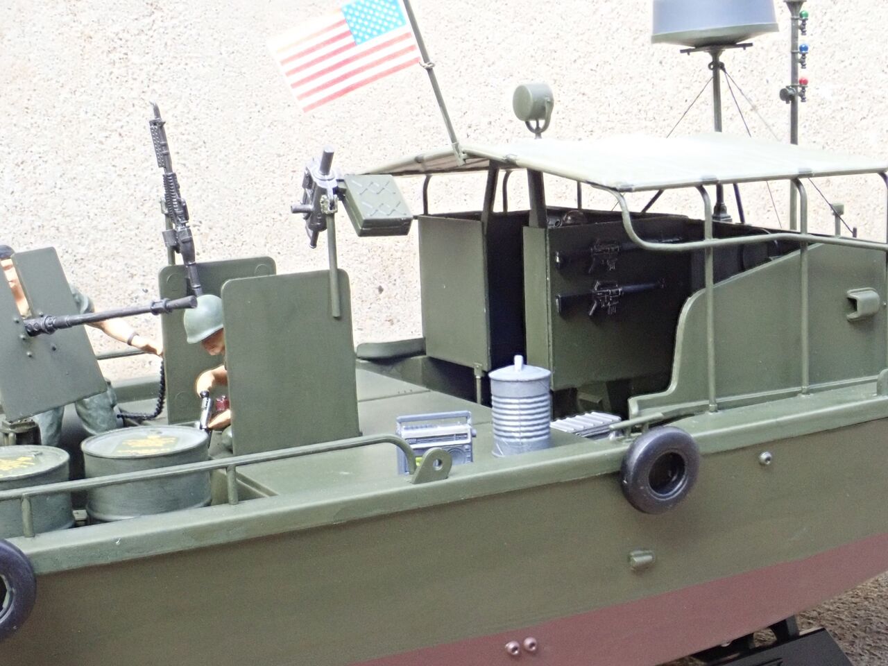 1/35 タミヤ 米国海軍高速河川哨戒艇PBRピーバー「ベトナム戦争i時